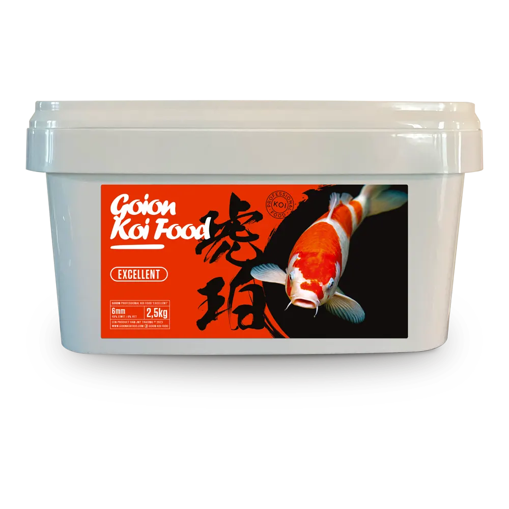 Goion Koi Food Excellent 6MM 2.5 KG koivoer
